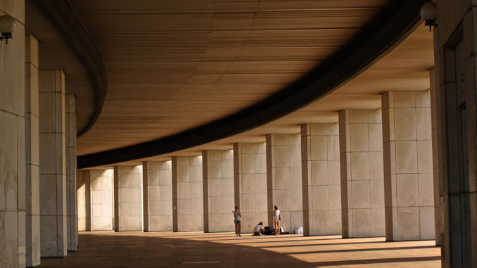 Shadows and Lines (On the Top of the Hill - Moscow) (Photo: Geraint Rowland /  Creative Common License BY-NC 4.0 Deed