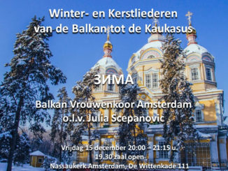 Winter and Christmas traditional songs from the Balkan to the Caucasus performed by the Balkan women choir Amsterdam.