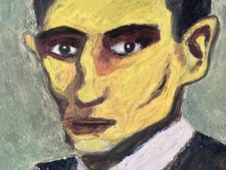 © Wouter van Riessen - Franz Kafka, 1988, olie op papier