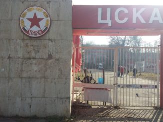 Het oude stadion van CSKA Sofia, januari 2020. Foto: Frank Elbers.